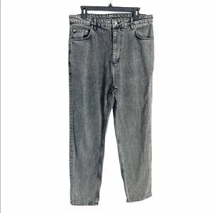 ASOS Black Washed Out Boot Cut Jeans 36/32R